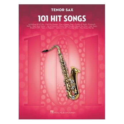 101 Hit Songs For Tenor Sax