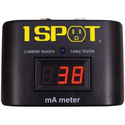 1 Spot mA (Milliamp) Meter Power Consumption Reader for Pedals