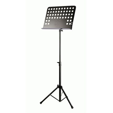 Armour MS100SHA Orchestral Music Stand w/Holes Black