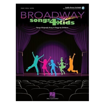 Broadway Songs For Kids Piano/Vocal/Guitar Bk/CD