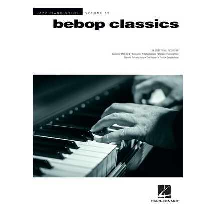 Bebop Classics Jazz Piano Solos Vol 52