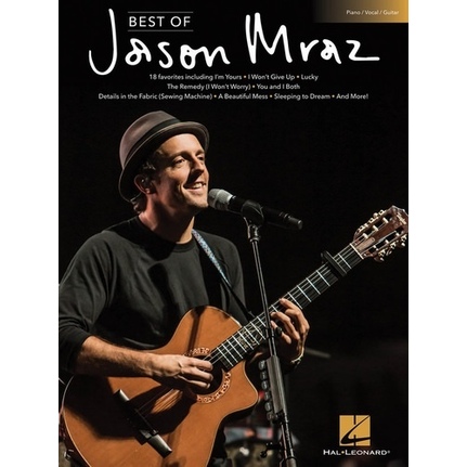 Best of Jason Mraz Piano/Vocal/Guitar