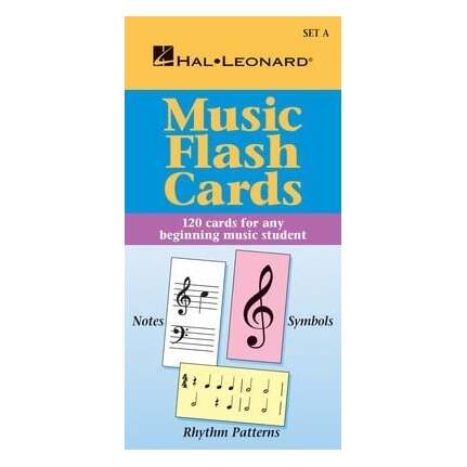 Hal Leonard Music Flash Cards Set A