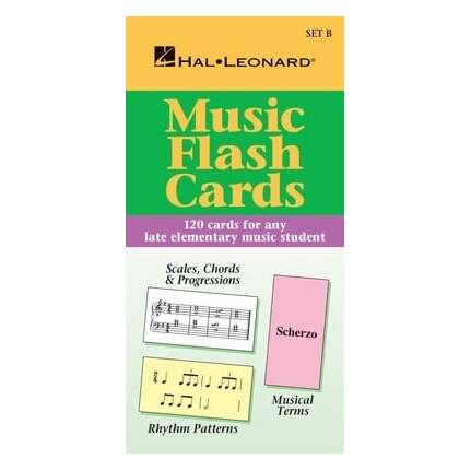 Hal Leonard Music Flash Cards Set B