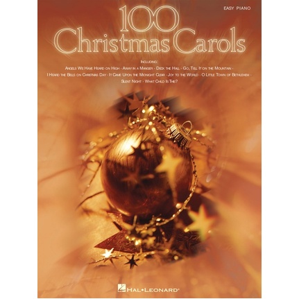 100 Christmas Carols Easy Piano