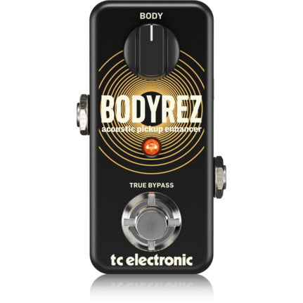 Tc Electronic Bodyrez Acoustic Pickup Enhancer  Guitar Effects Pedal