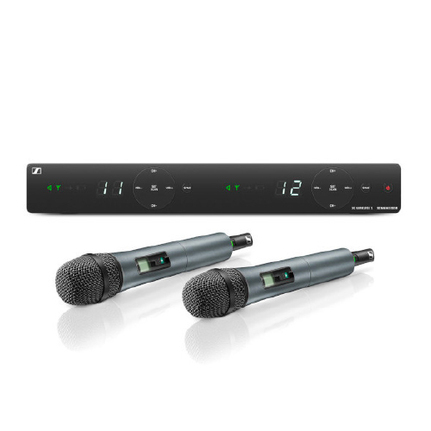 Sennheiser Dual Vocal Set XSW1-825 DUAL-A Handheld 2-Channel Wireless System