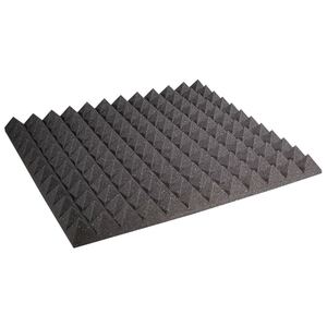 Auralex 2" SF Pyramid 2' x 2' Panels - Charcoal x 12