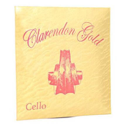 Clarendon Gold Cello A 4/4 String Chrome Wound