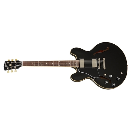 Gibson ES335 Vintage Ebony Left-Handed Electric Guitar