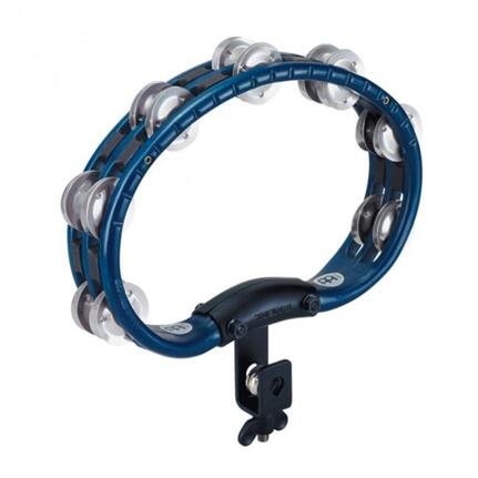 Meinl Percussion 2 Row Traditional Mountable ABS Tambourine - Blue - TMT2A-B