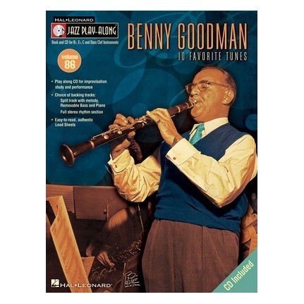 Benny Goodman Jazz Play Along Bk/cd V86