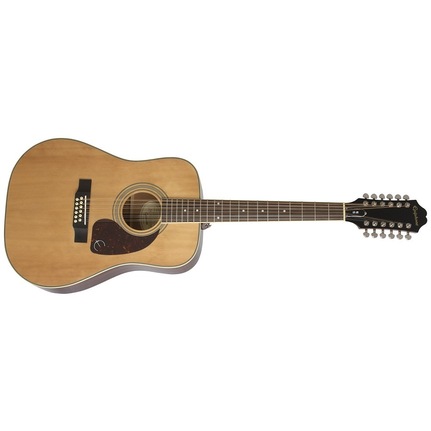 Epiphone DR-212 12 String Acoustic Guitar Natural