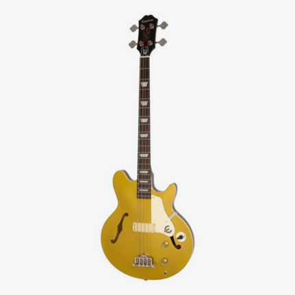 Epiphone Jack Casady Bass Guitar Metallic Gold