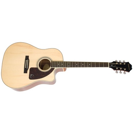 Epiphone AJ-220SCE Solid Top Acoustic-Electric Guitar Natural