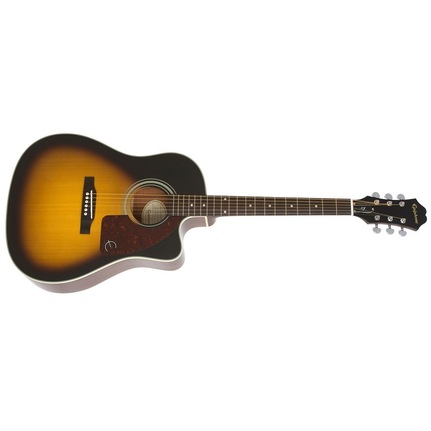 Epiphone AJ-210CE Acoustic-Electric Guitar Vintage Sunburst