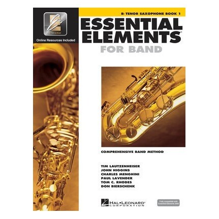 Essential Elements For Band Bk1 Tenor Sax EEi