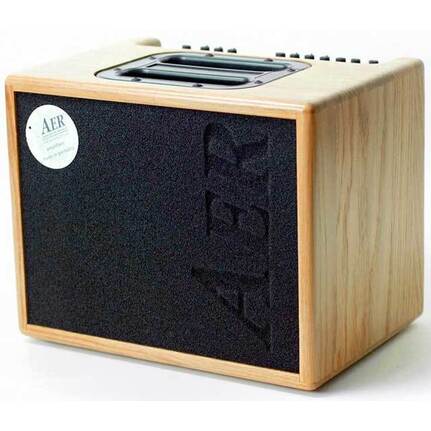 AER Compact 60 Watt Acoustic Instrument Amplifier In Natural Oak Finish
