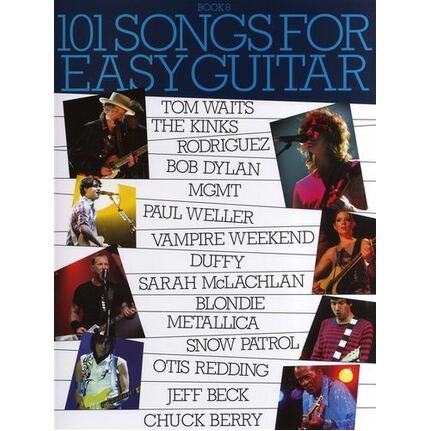 101 Songs for Easy Guitar Guitar Book 8