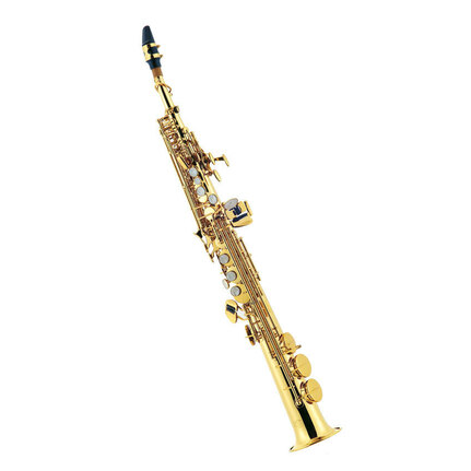J.Michael SP650 Soprano Saxophone (Bb) Clear Lacquer Finish