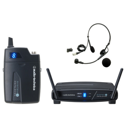 Audio Technica 10 Series ATW-1101/H Wireless Headset Mic System