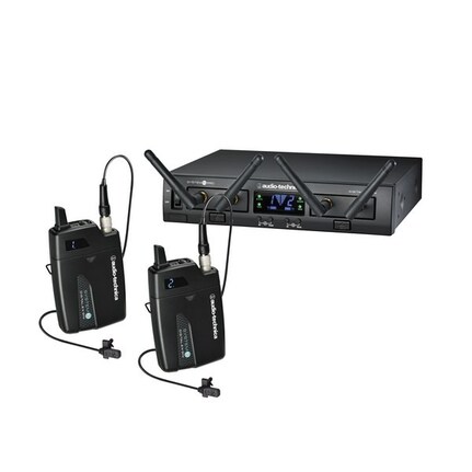 Audio Technica 10 PRO ATW1311/L Dual Wireless Lapel Mic's System