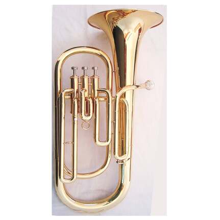 J.Michael TH650 Tenor Horn (Bb) Clear Lacquer Finish