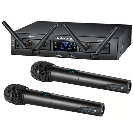 Audio Technica 10 PRO ATW1322 Dual Wireless Handheld Mic System