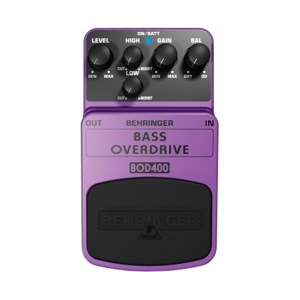 Behringer Bod400 Bass Overdrive Effects Pedal