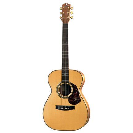 Maton EBG808 Artist Acoustic-Electric Guitar With Solid Wood & Case