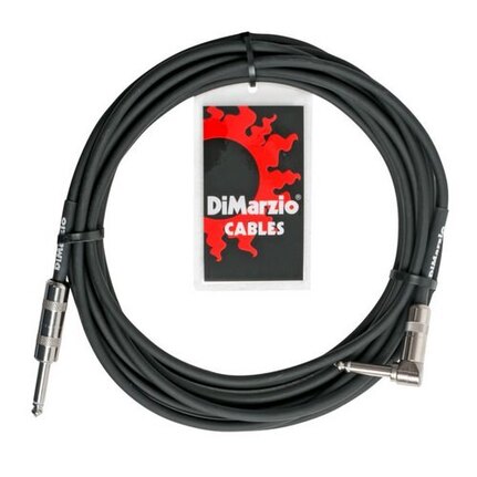 DiMarzio EP1618SR 18-ft Straight to Right Angle Guitar Cable