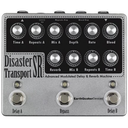 EarthQuaker Devices Disaster Transport SR Advanced Modulated Delay & Reverb Machine Pedal