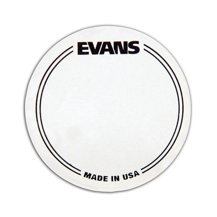 Evans EQPC1 EQ Single Pedal Patch, Clear Plastic