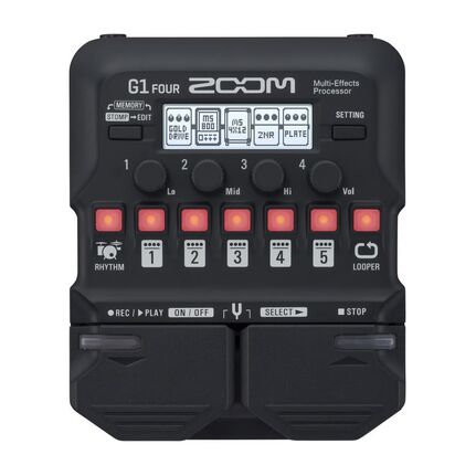 Zoom G1 Four Guitar Multi-Effects Pedal