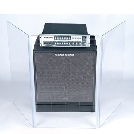 Gibraltar Acrylic Sound Shield For Guitar-Bass Amp 3Ft X 6Ft 3-Panels