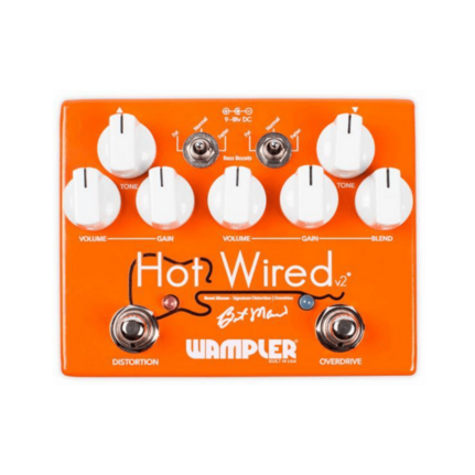 Wampler Hot Wired v2 Overdrive Fx Pedal