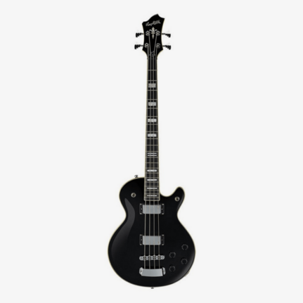 Hagstrom Swede Bass Guitar in Black Gloss