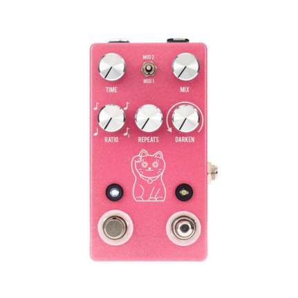 JHS Lucky Cat Delay Fx Pedal (Pink)