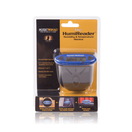 Music Nomad MN305 HumiReader Humiduty and Temperature Monitor