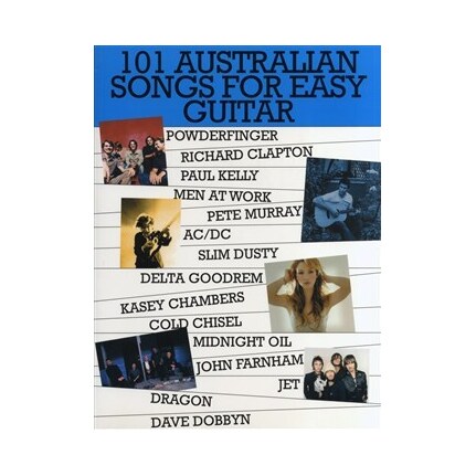 101 Australian Songs for Easy Guitar Book 1