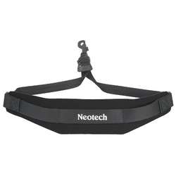 Neotech Soft Sax Neck Strap w/Swivel Hook Black
