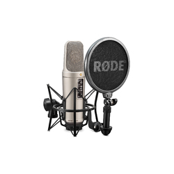 Rode NT2-A Multi Pattern 1 Dual Condenser Microphone With Switchable Omni, Cardioid And Figure 8 Polar Patterns, Hpf And Pad.
