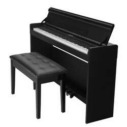 NU-X WK310 88-Key Digital Upright Piano with Flip-Top and Bench