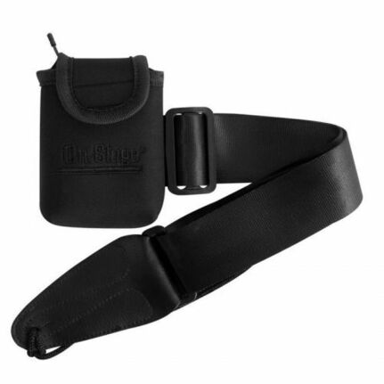 On Stage OSMA1335 Wireless Transmitter Pouch With Guitar Strap