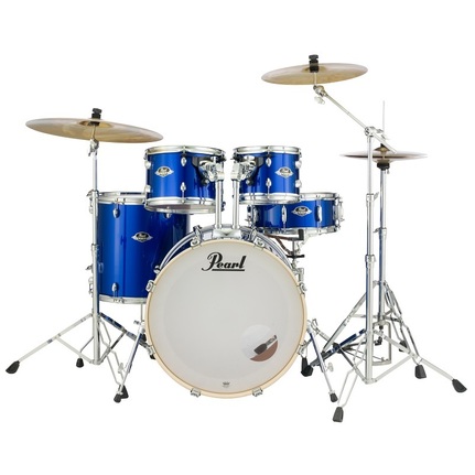 Pearl Export 22" 5pc Fusion Shell Pack in High Voltage Blue