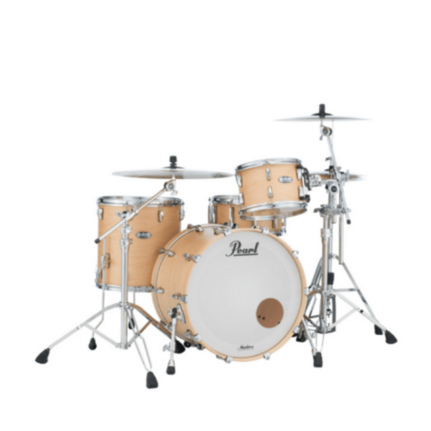 Pearl Masters Maple Complete 22" 3pc Shell Pack in Satin Natural