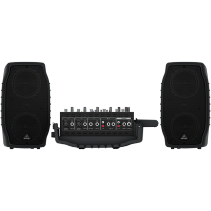 Behringer Europort PPA200 Compact 200-Watt, 5-Channel Portable PA System