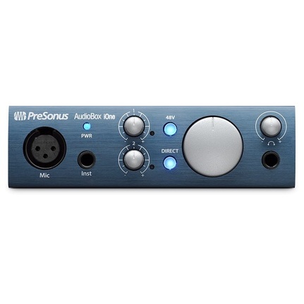 PreSonus Audiobox iOne I Series USB/iPad Recording System
