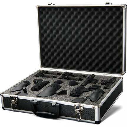 Presonus PRE-DM7, 7 piece Drum Microphone Pack In Case