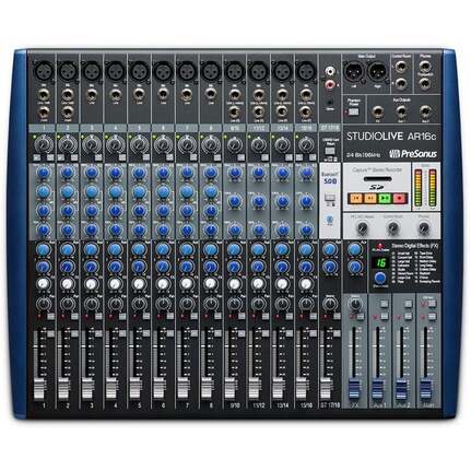 PreSonus StudioLive AR16c 16-Channel Stereo Mixer